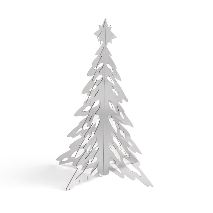 Pinetree decoratieboom 15 cm, Stainless Steel Cooee Design