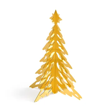 Pinetree decoratieboom 20 cm - Brass - Cooee Design