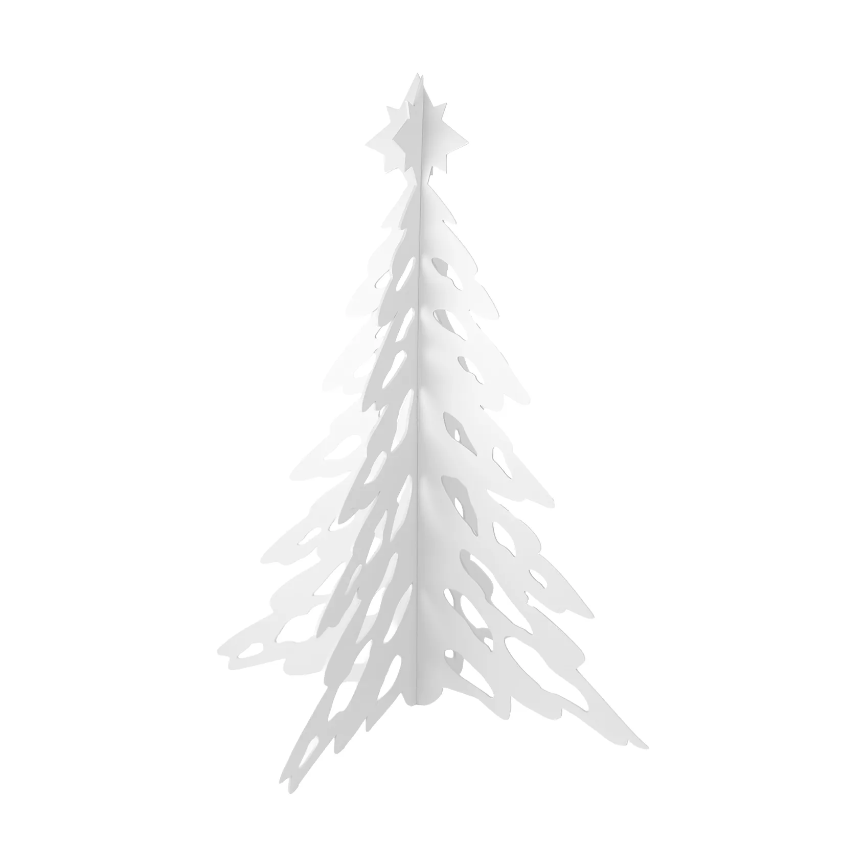 Pinetree decoratiekerstboom 20 cm, Wit Cooee Design