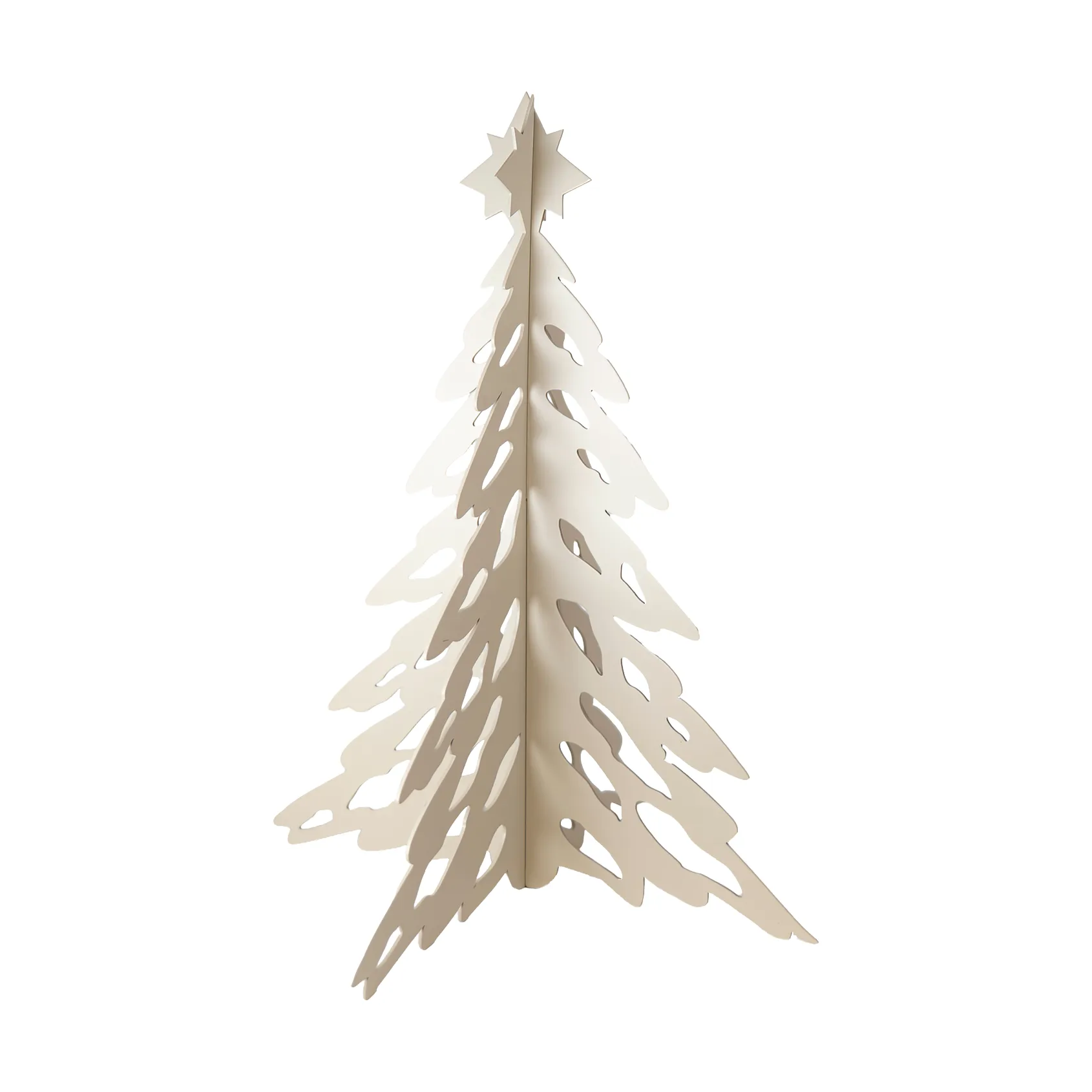 Pinetree decoratiekerstboom 20 cm, Zand Cooee Design