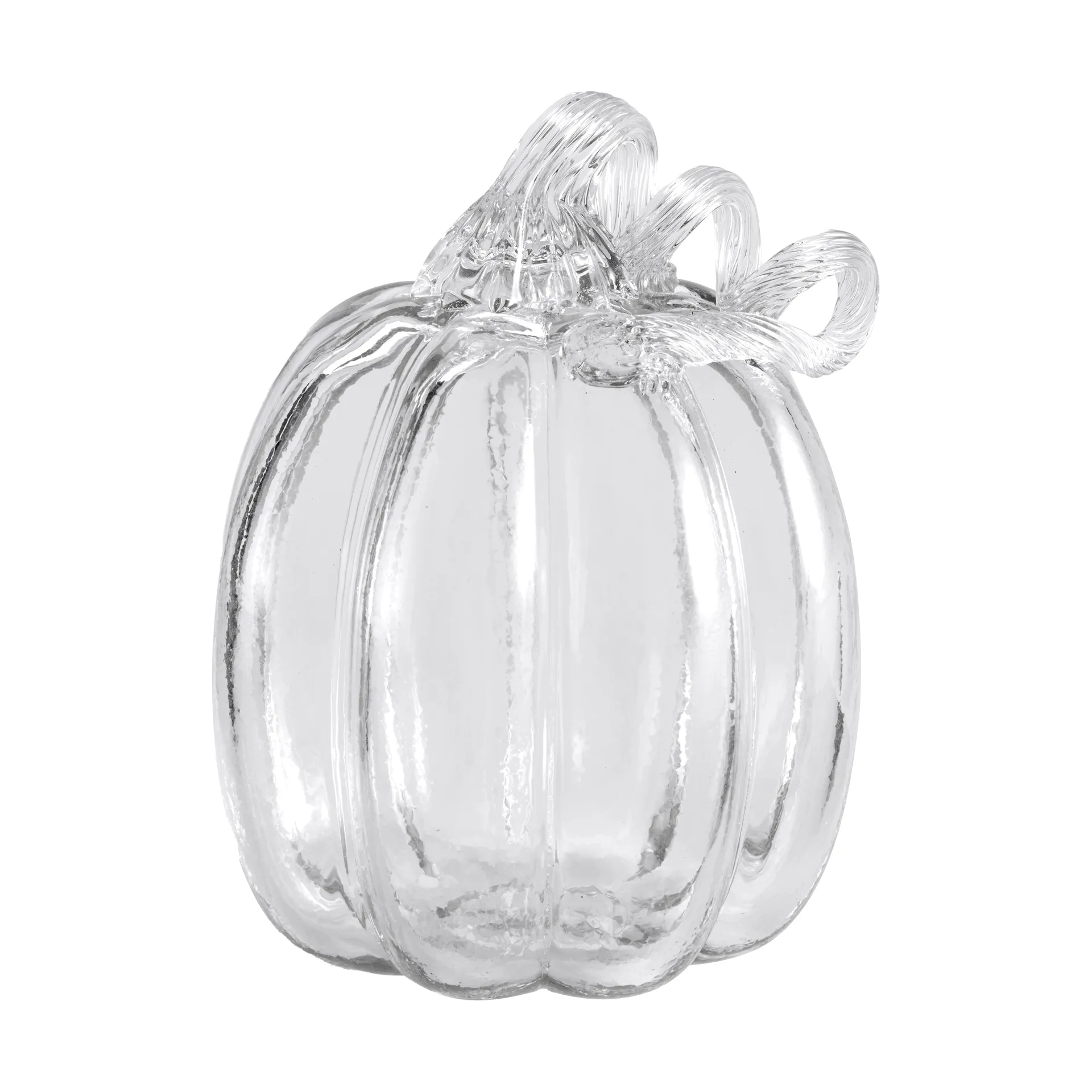 Pompoen decoratie 14 cm, Clear Cooee Design