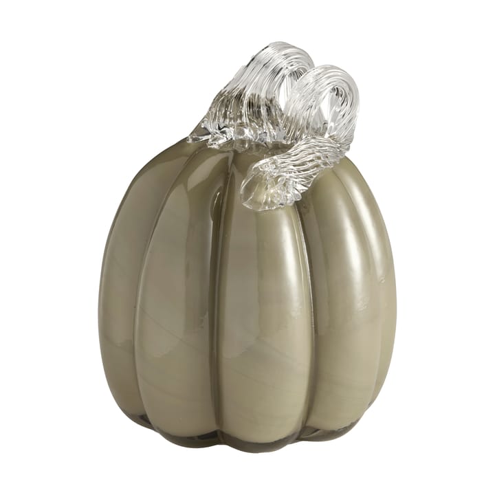 Pompoen decoratie 14 cm - Khaki - Cooee Design