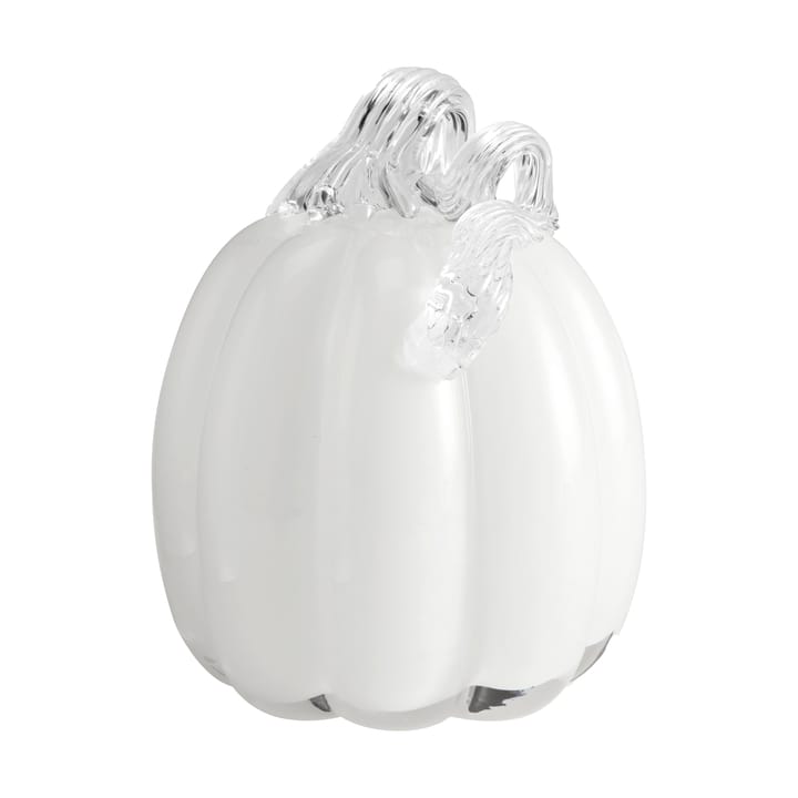 Pompoen decoratie 14 cm - White - Cooee Design