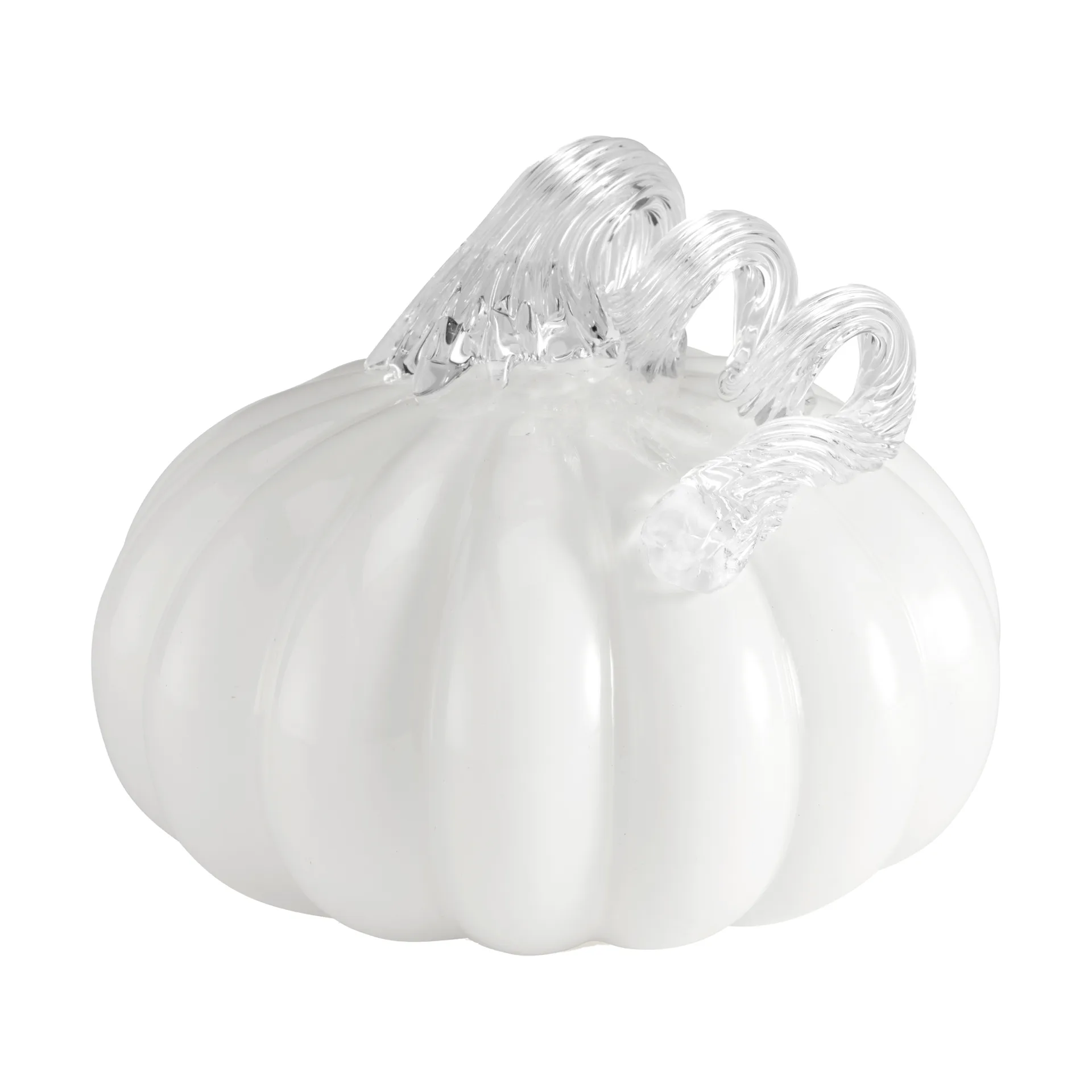 Pumpkin decoratie 10 cm, White Cooee Design