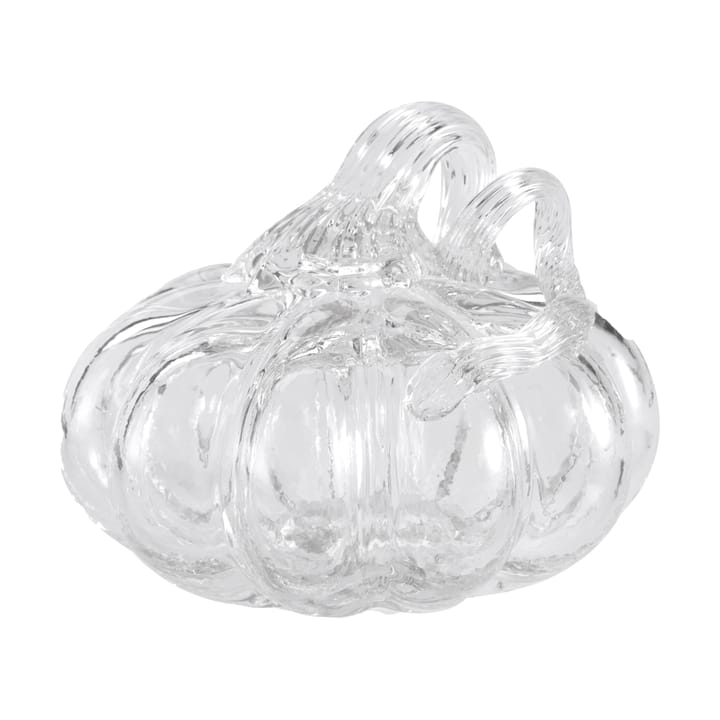 Pumpkin decoratie 8 cm - Clear - Cooee Design