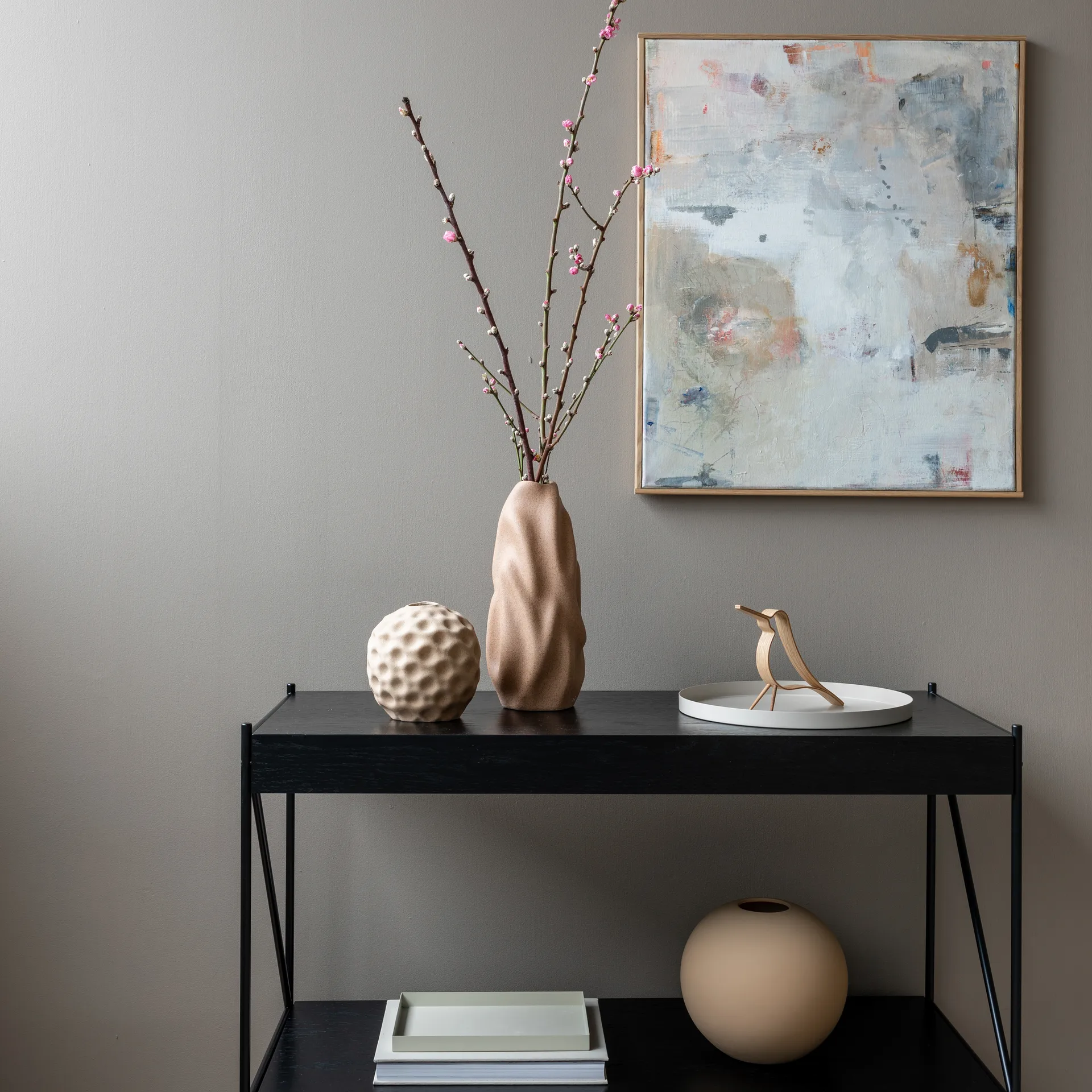 Seedpod vaas 14 cm, Walnut Cooee Design