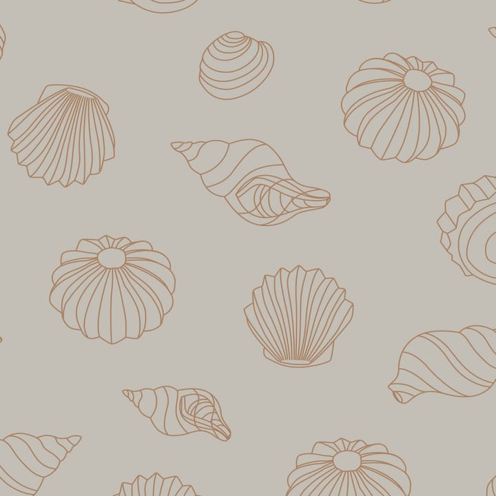 Shells servetten 16x16 cm - Hazelnut - Cooee Design