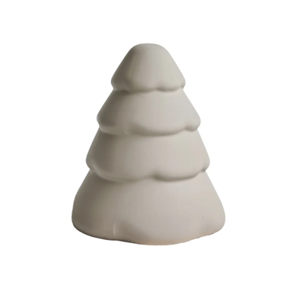 Cooee Design Snowy kerstboom 15 cm Sand | Scandinavisch Interieur | Kerstdecoraties | Beige