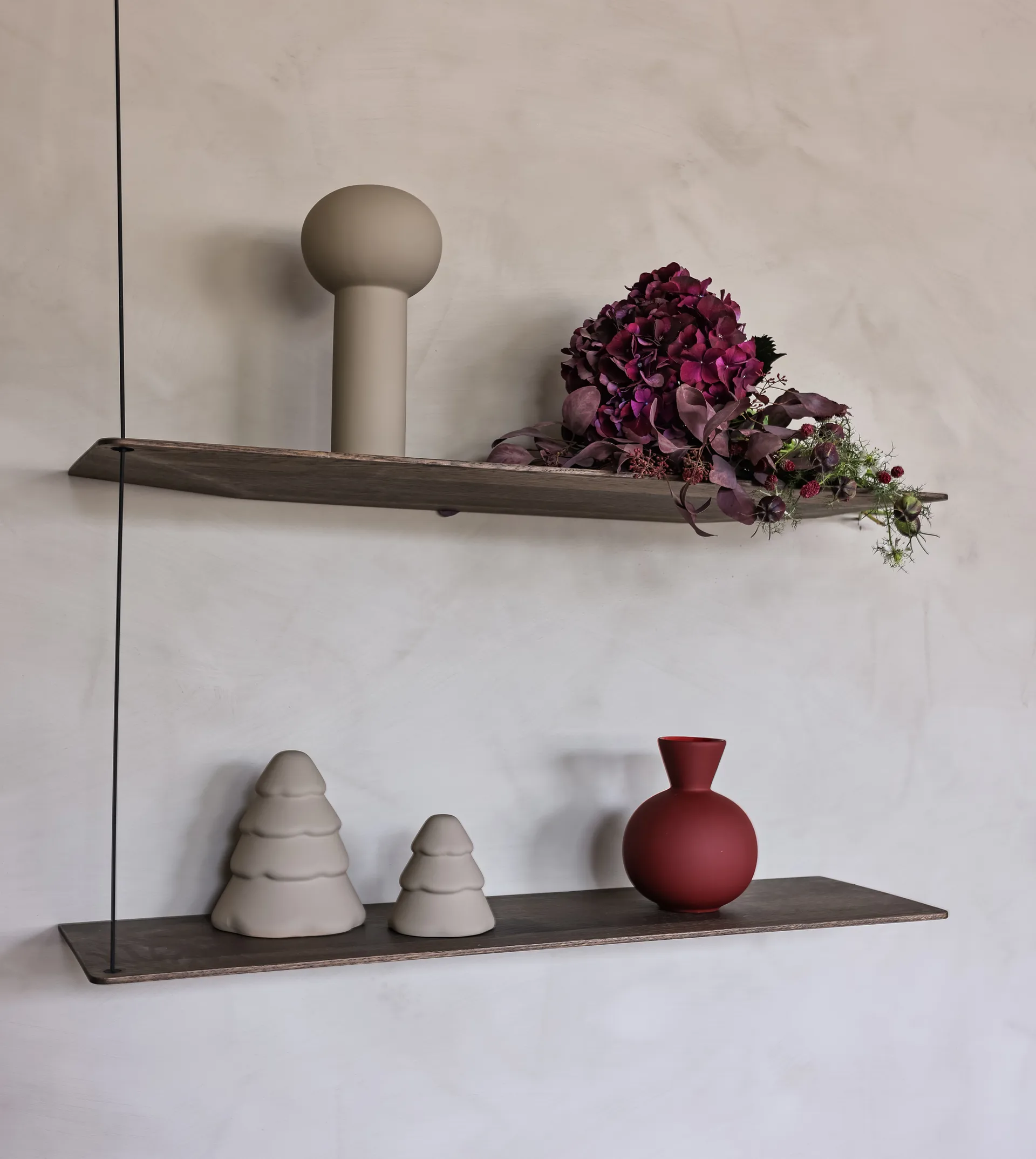 Snowy kerstboom 15 cm, Sand Cooee Design