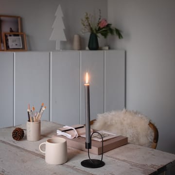 Swoop kaarsenhouder - Zwart - Cooee Design