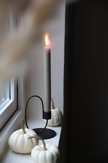 Swoop kaarsenhouder - Zwart - Cooee Design