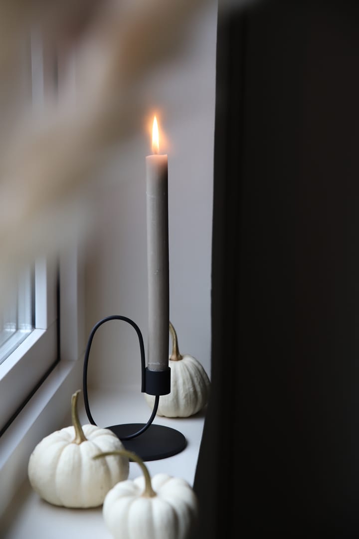 Swoop kaarsenhouder, Zwart Cooee Design
