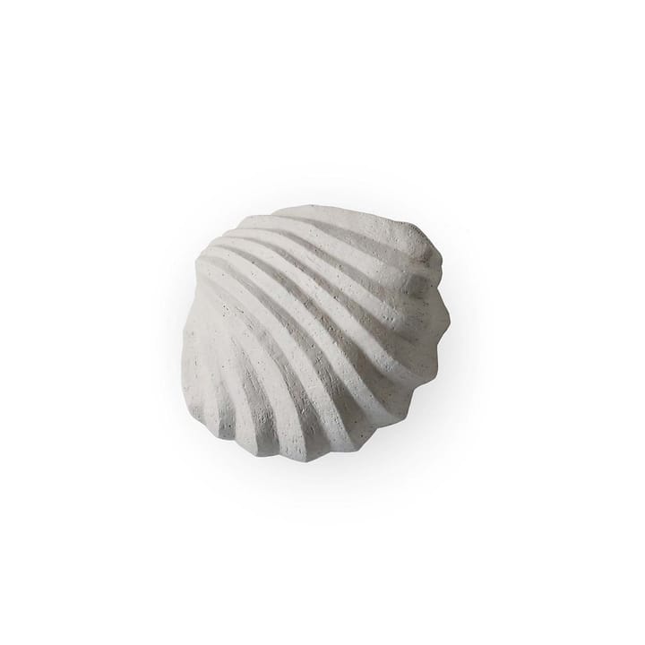 The Clam Shell sculptuur 13 cm - Limestone - Cooee Design