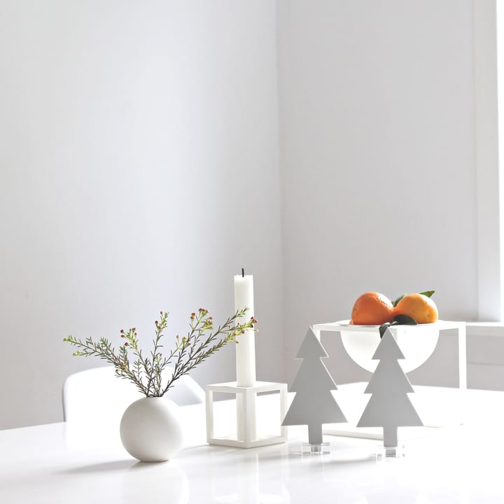 Tree kerstdecoratie 15 cm - Wit - Cooee Design