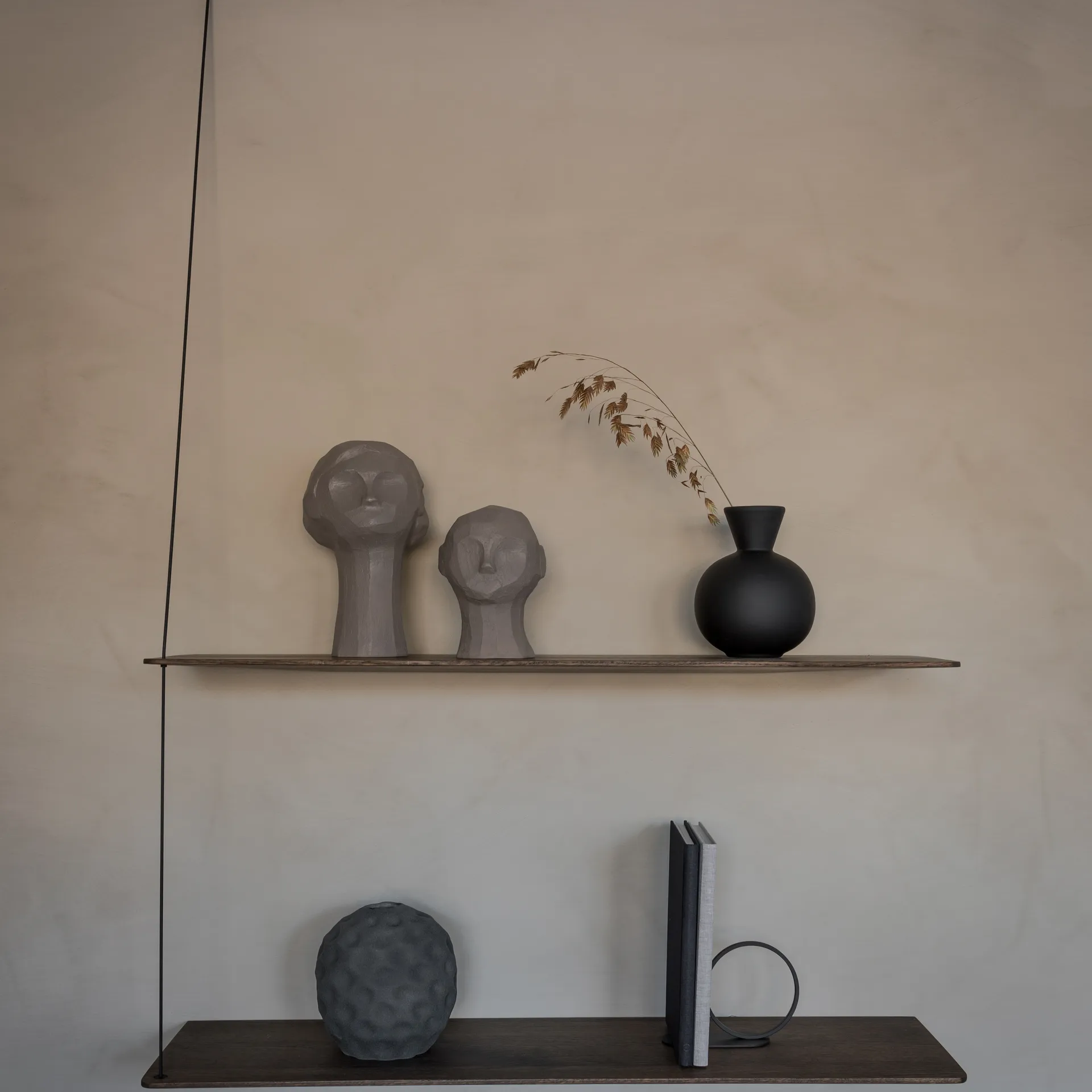 Trumpet vaas 16 cm, Black Cooee Design