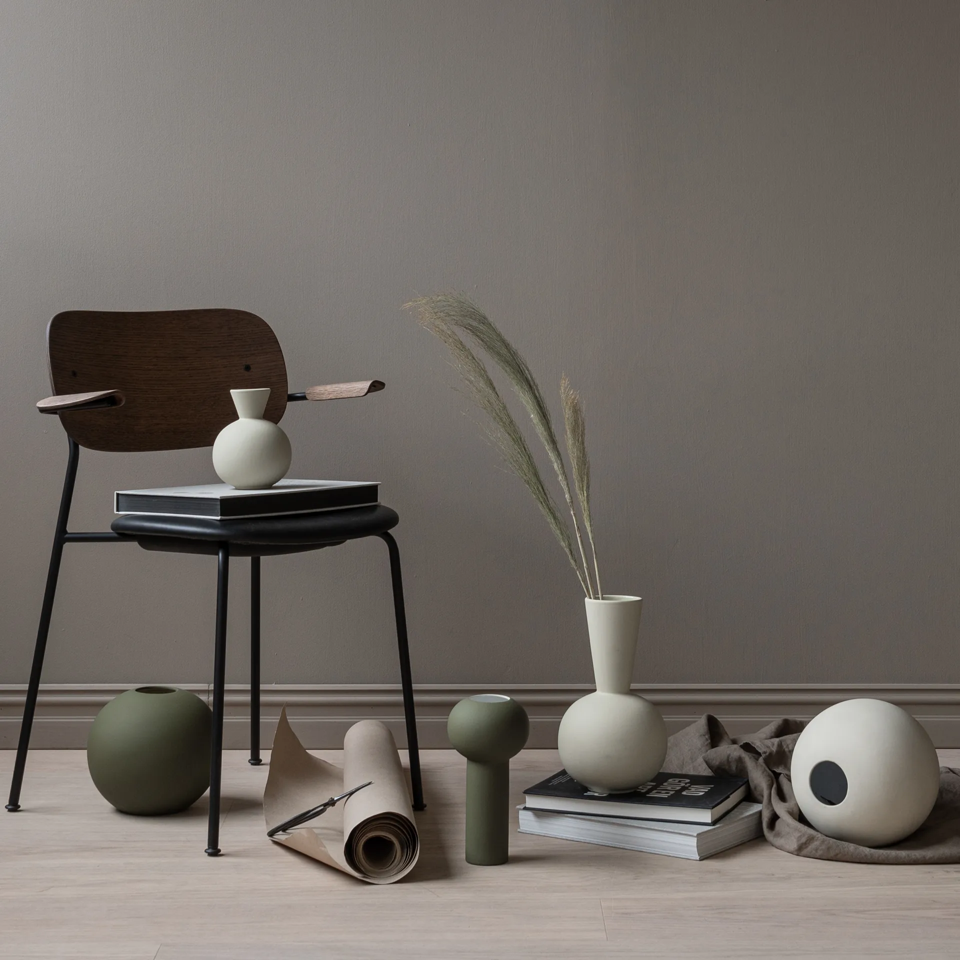 Trumpet vaas 16 cm, Shell Cooee Design