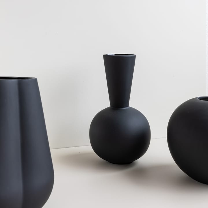 Trumpet vaas 30 cm - Black - Cooee Design