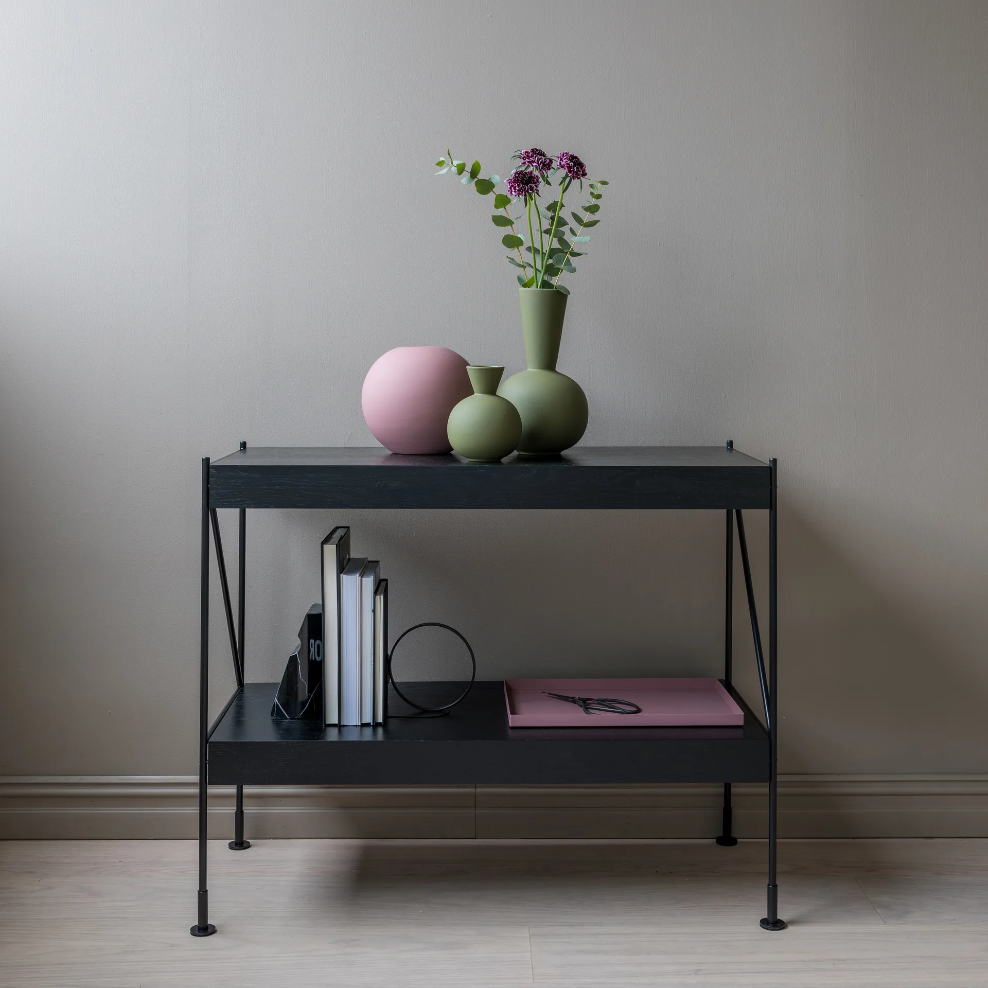 Trumpet vaas 30 cm, Olive Cooee Design