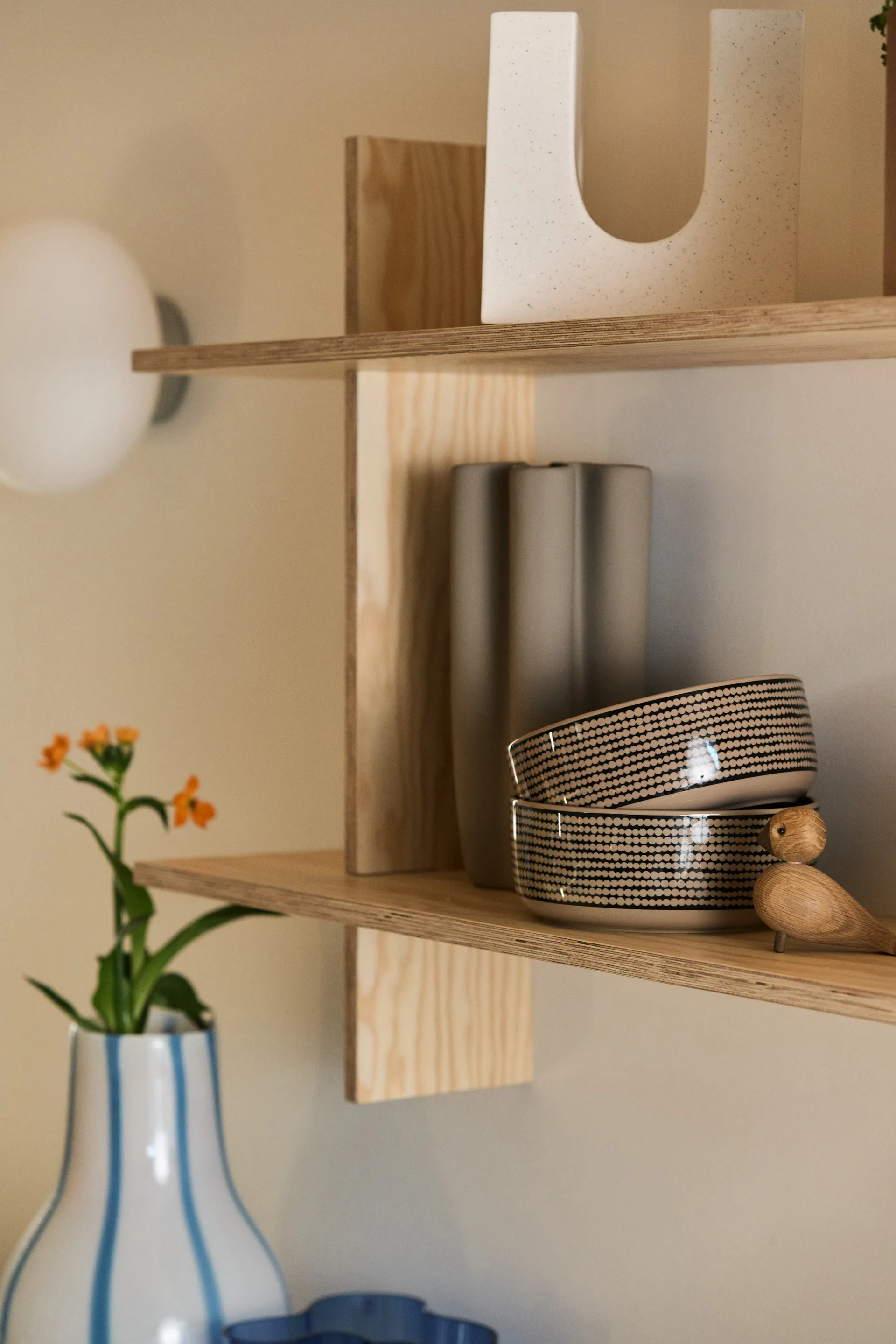 Tulipa vaas sand, 30 cm Cooee Design