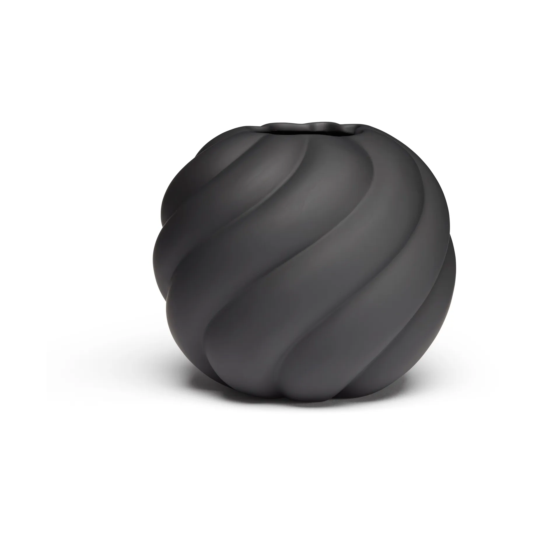 Twist ball vaas 12 cm, Black Cooee Design