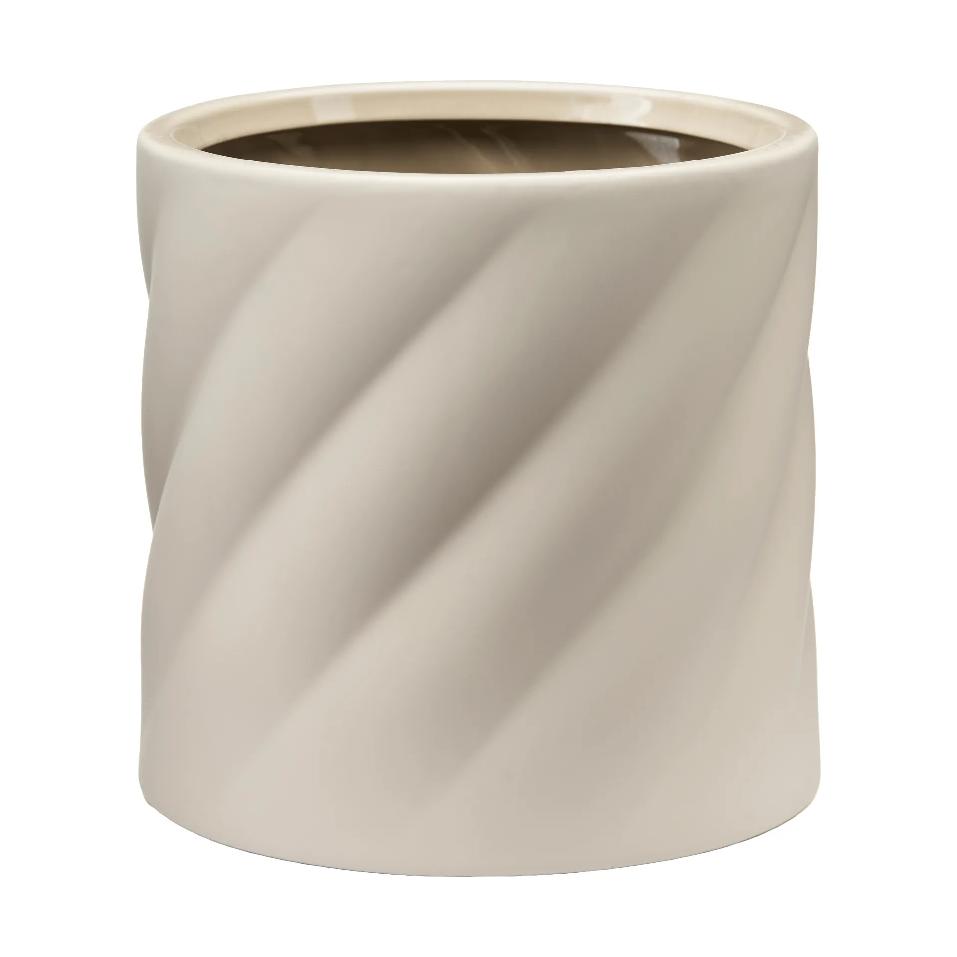 Twist bloempot, Sand, medium Ø19 cm Cooee Design
