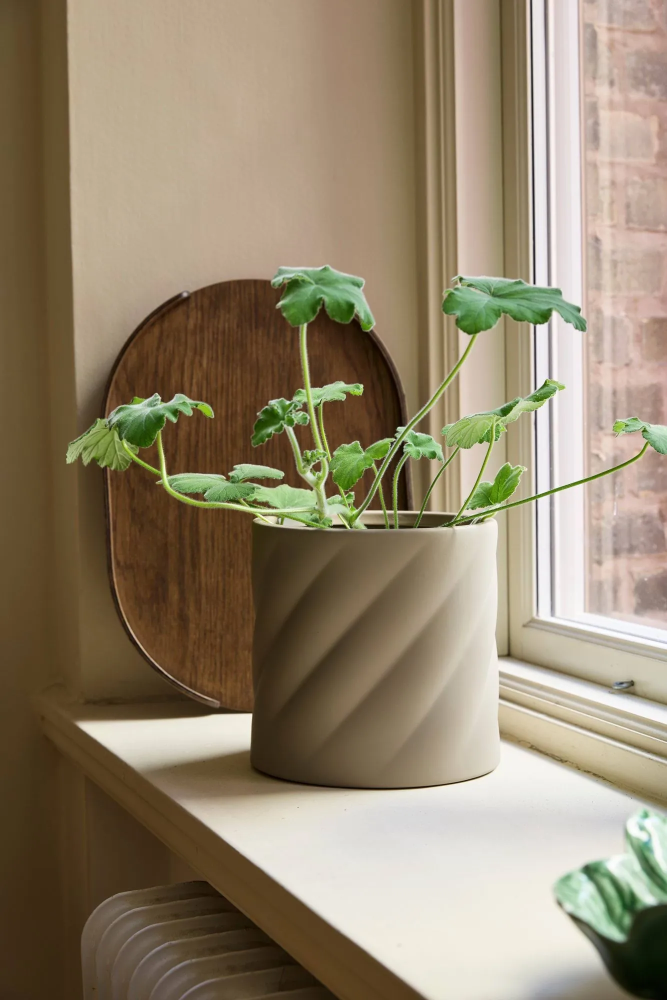 Twist bloempot, Sand, medium Ø19 cm Cooee Design