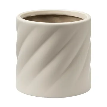 Twist bloempot - Zand, klein Ø12 cm - Cooee Design