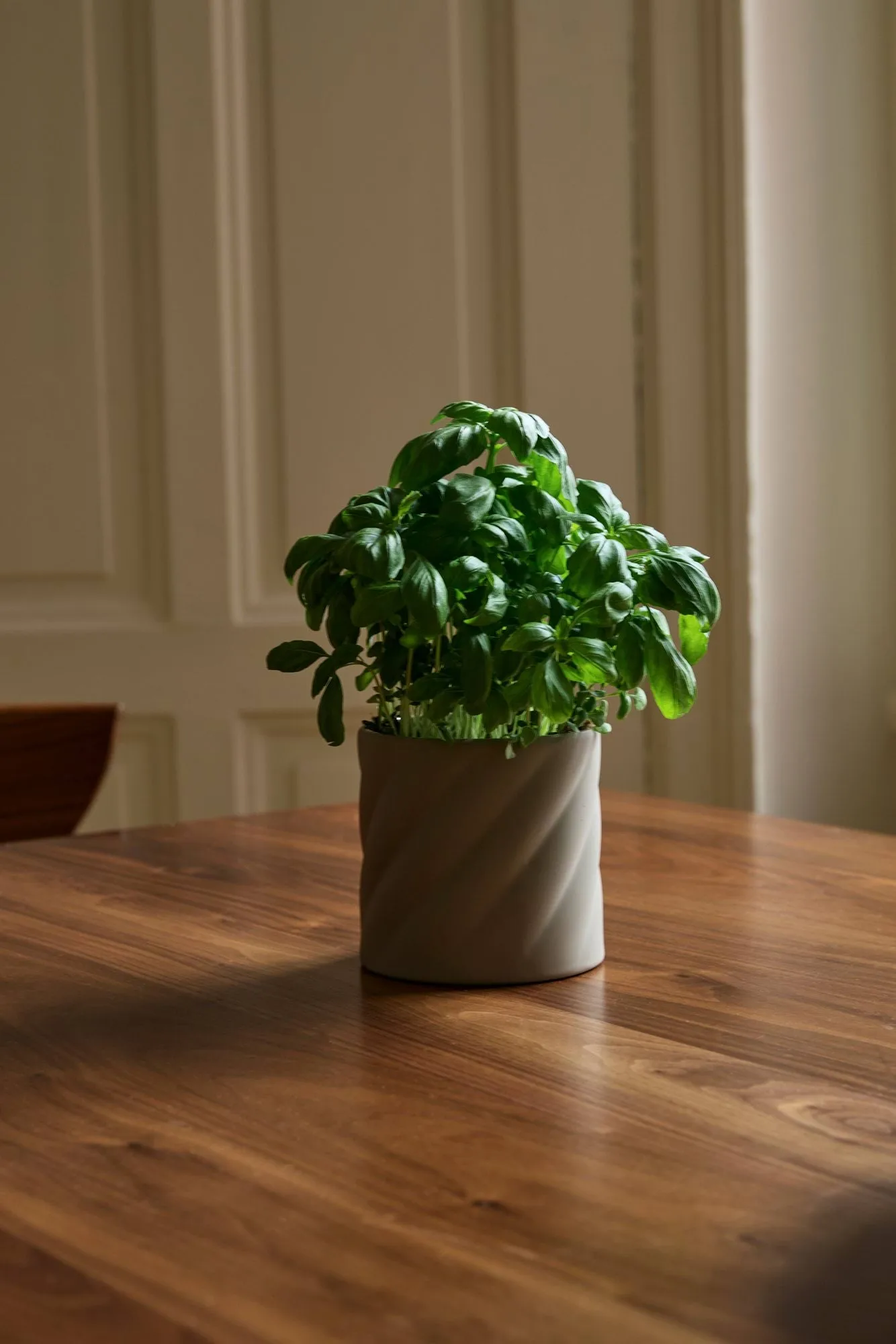 Twist bloempot, Zand, klein Ø12 cm Cooee Design