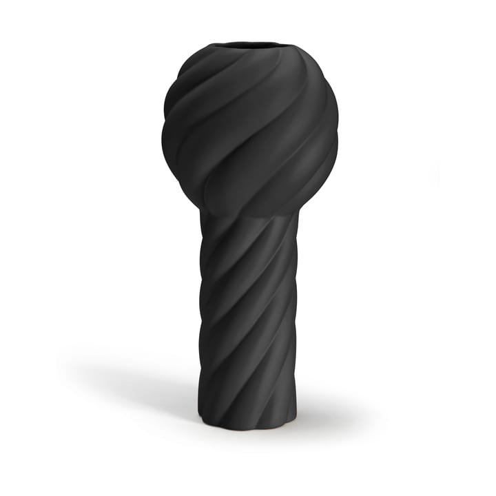 Twist pillar vaas 34 cm - Black - Cooee Design