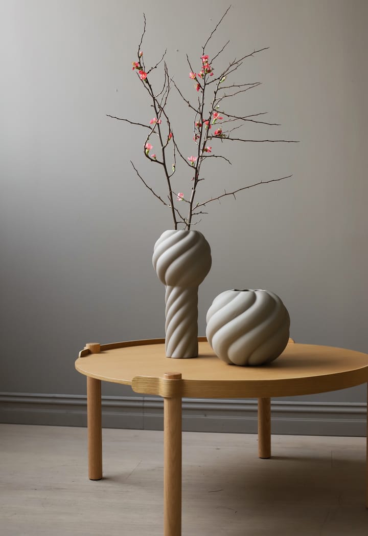 Twist pillar vaas 34 cm, Sand Cooee Design