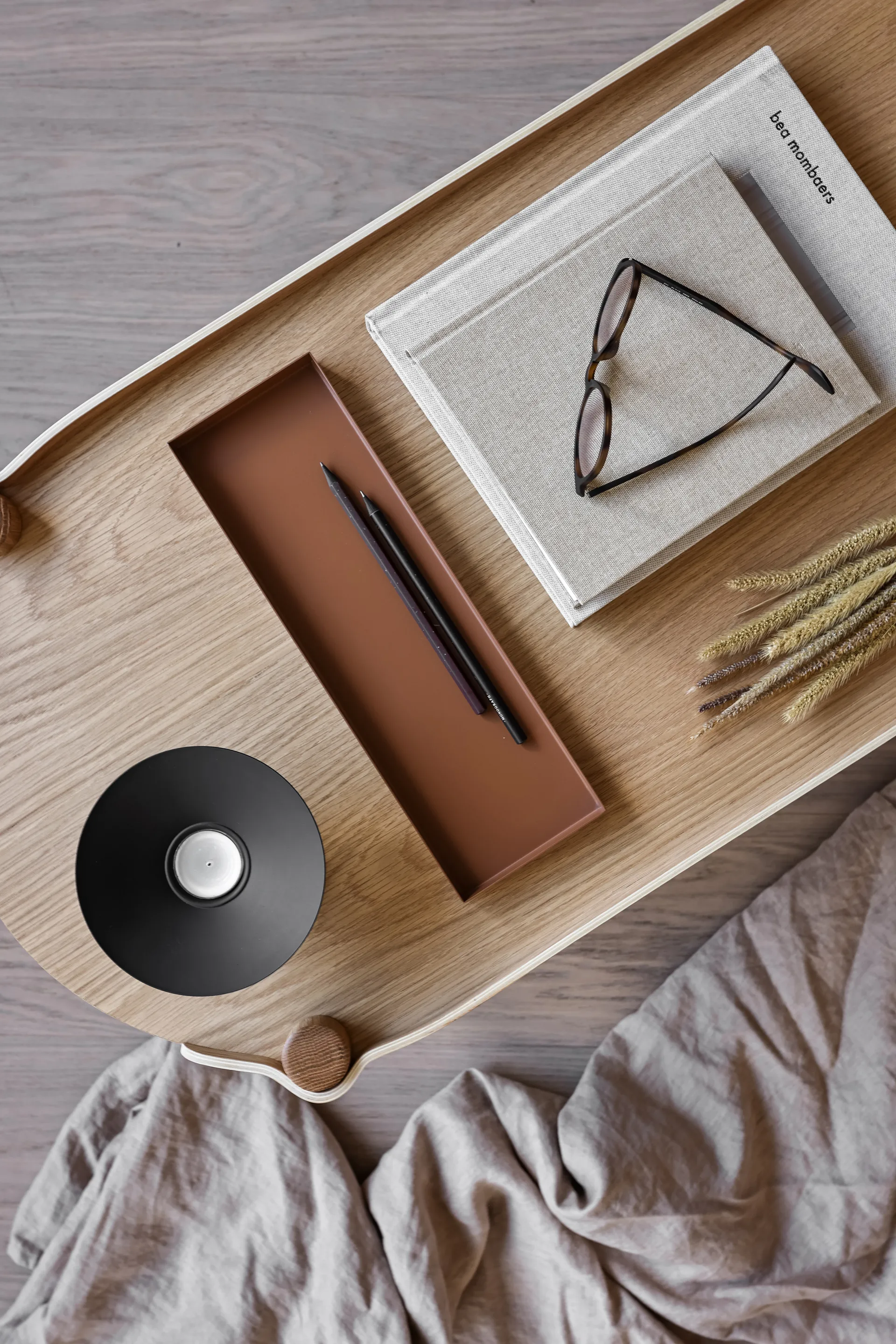 Uma waxinelichtjeshouder, Black Cooee Design