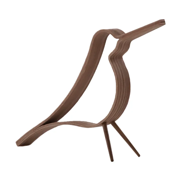 Woody Bird klein - Donkergebeitst eiken - Cooee Design
