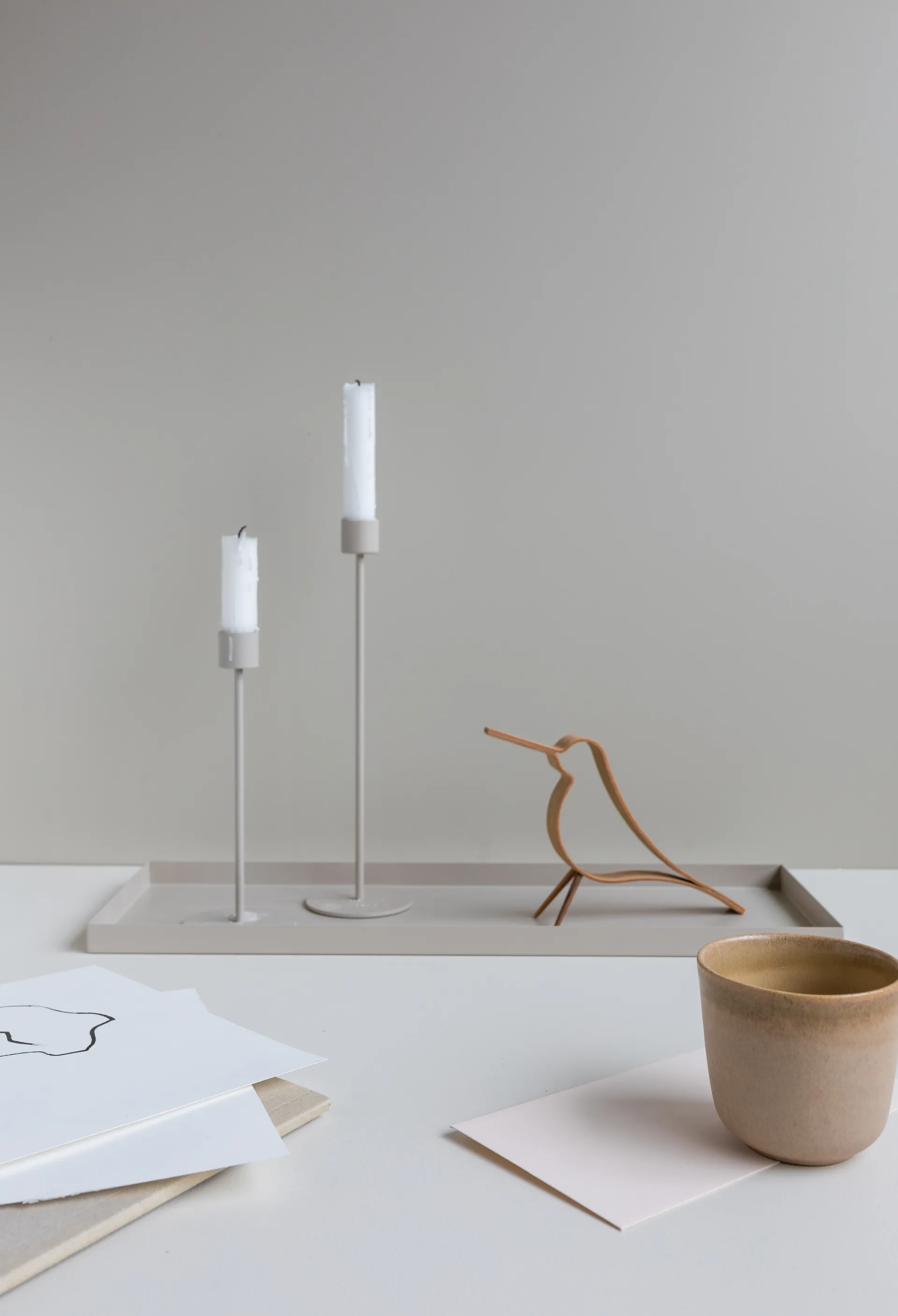 Woody Bird klein, Eikenhout Cooee Design