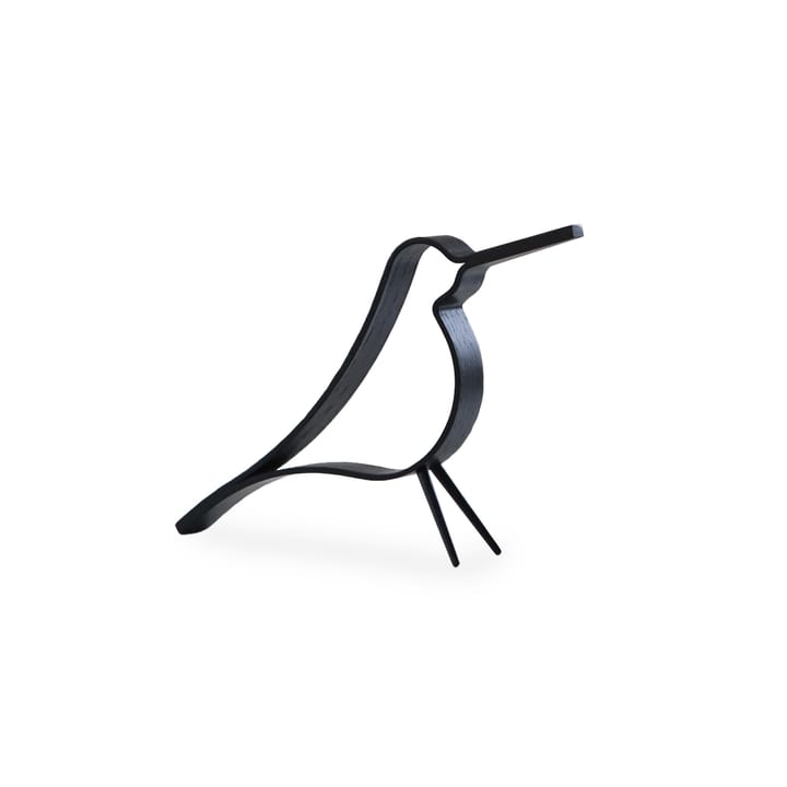 Woody Bird klein - Zwart gebeitst eikenhout - Cooee Design