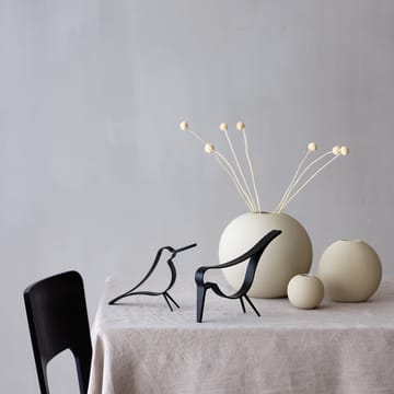 Woody Bird medium - Zwart gebeitst eikenhout - Cooee Design