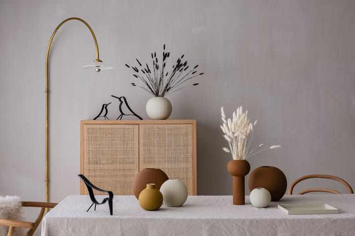 Woody Bird medium, Zwart gebeitst eikenhout Cooee Design