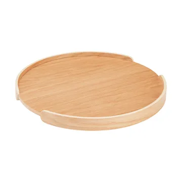 Woody dienblad - Eiken, Ø35 cm - Cooee Design