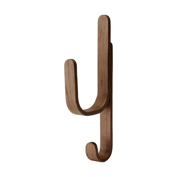 Woody haak One - Donkergebeitst eiken - Cooee Design