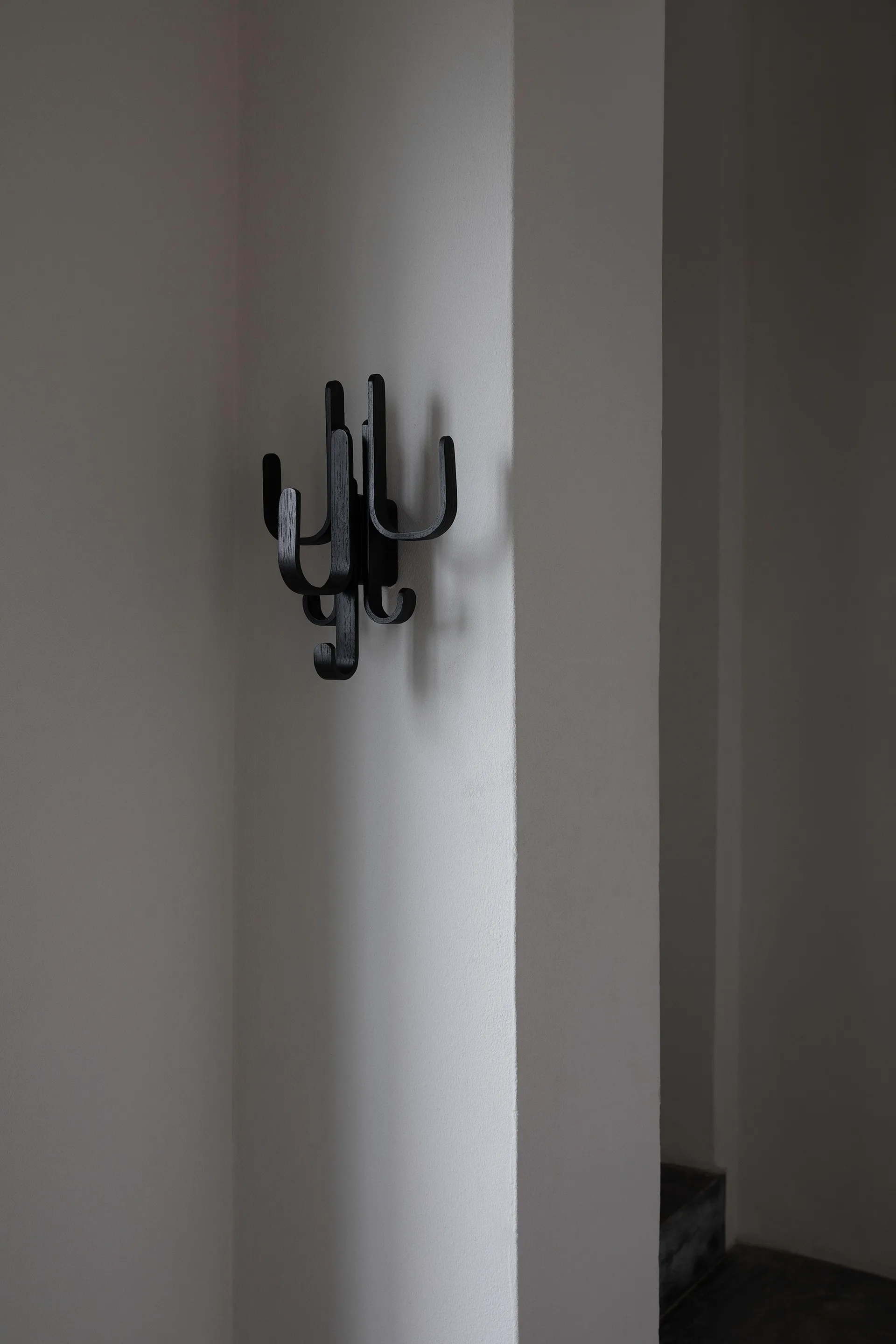 Woody haak Three, Black stained oak Cooee Design