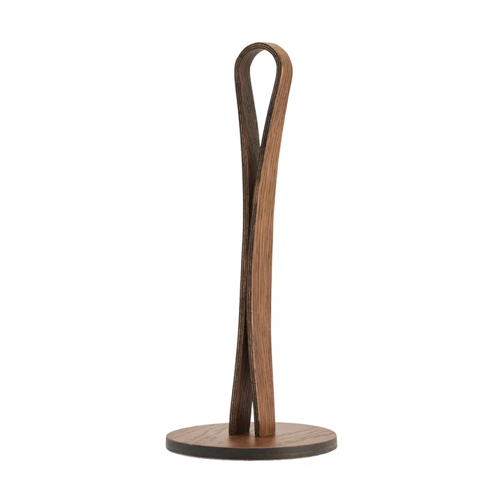 Woody keukenpapierhouder - Donker eiken - Cooee Design