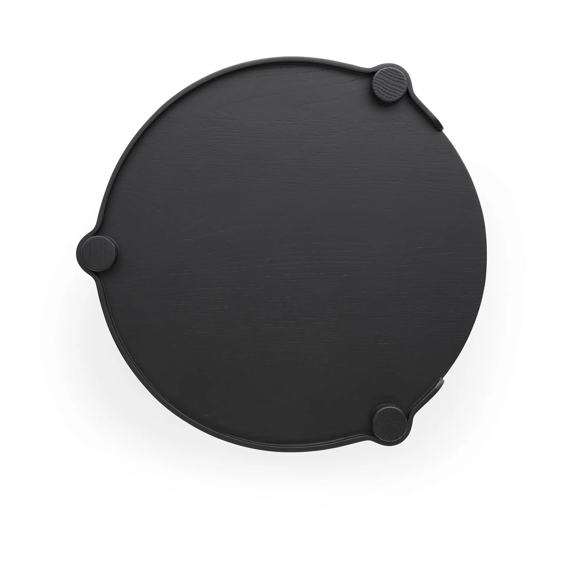 Woody tafel Ø45 cm, Black stained oak Cooee Design