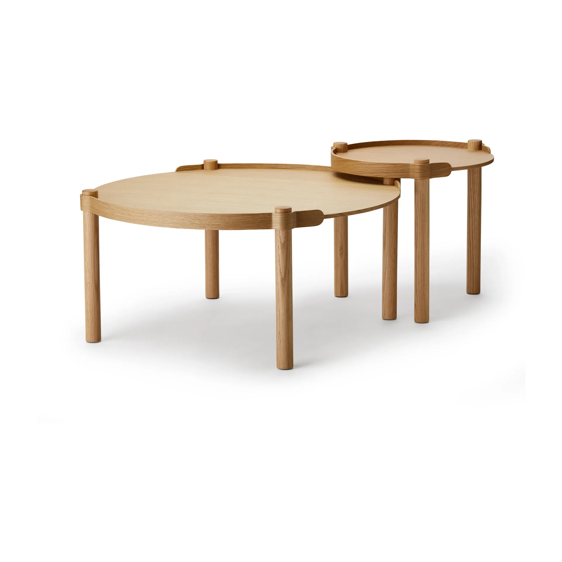 Woody tafel Ø45 cm, Oak Cooee Design