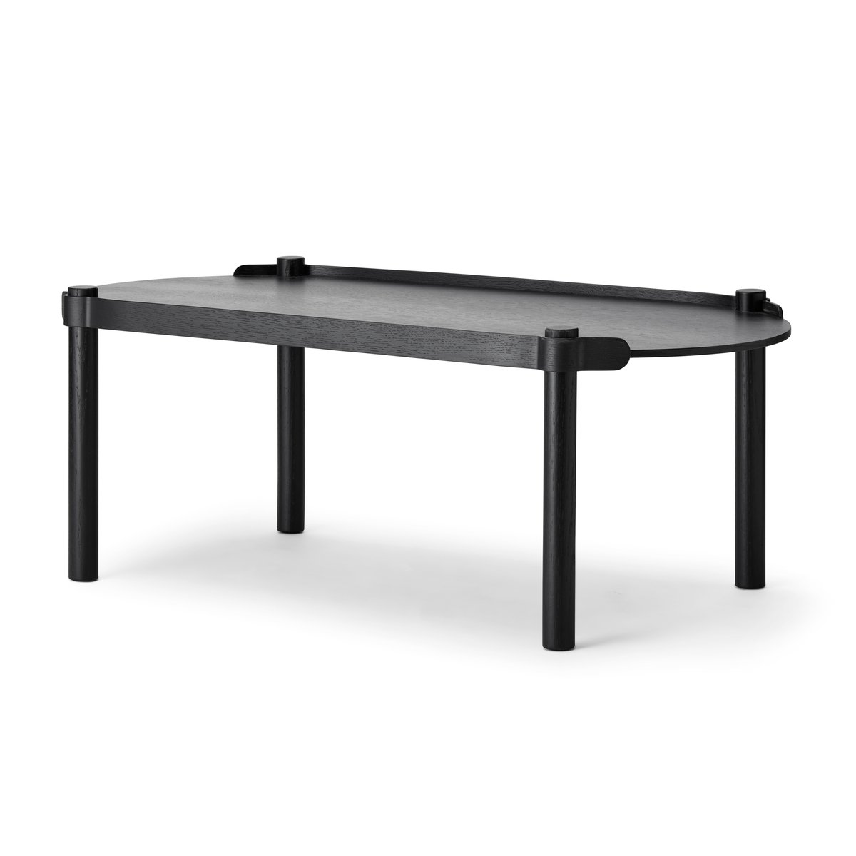 Cooee Design Woody tafel 50x105 cm Black stained oak