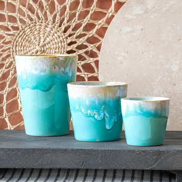 Grespresso latte mok - Aqua, 37,5 cl - Costa Nova