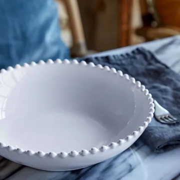 Pearl pastakom - wit, Ø24 cm - Costa Nova