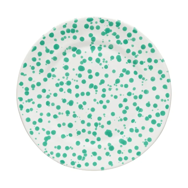 Rafalea dinerbord - groen, Ø27 cm - Costa Nova