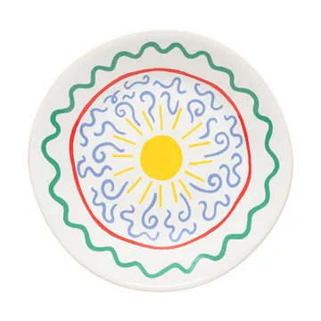 Summer Bliss bord - Sun, Ø16,3 cm - Costa Nova