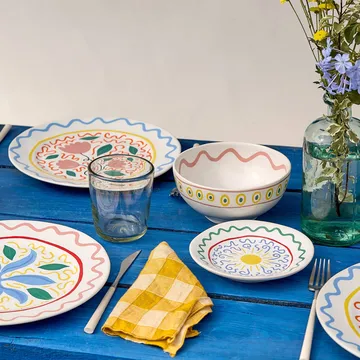 Summer Bliss bord - Sun, Ø16,3 cm - Costa Nova
