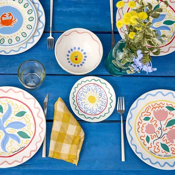 Summer Bliss bord - Sun, Ø16,3 cm - Costa Nova