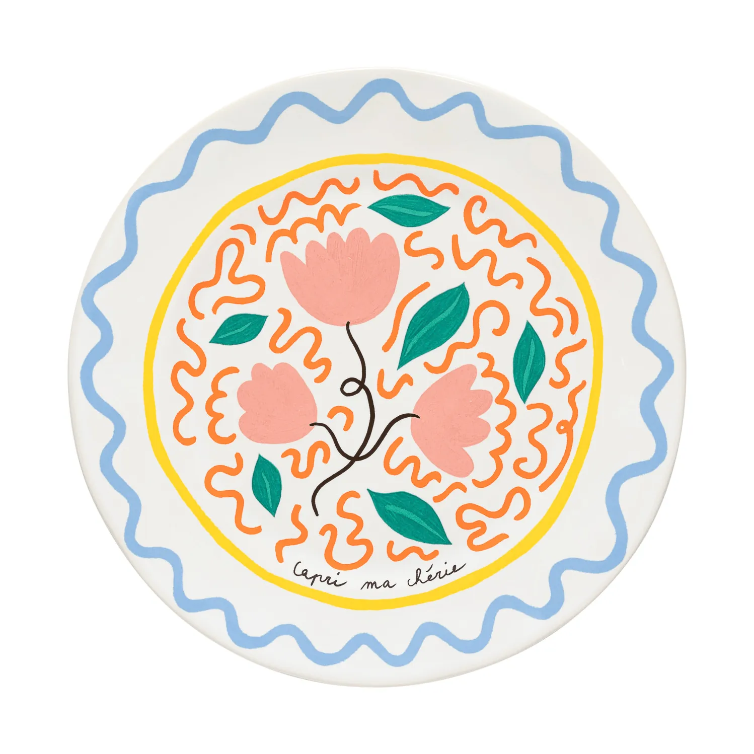 Summer Bliss dinerbord, Capri, Ø24 cm Costa Nova